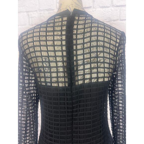 K. Jordan Black Fitted Cocktail Dress - Size Small - Picture 6 of 9